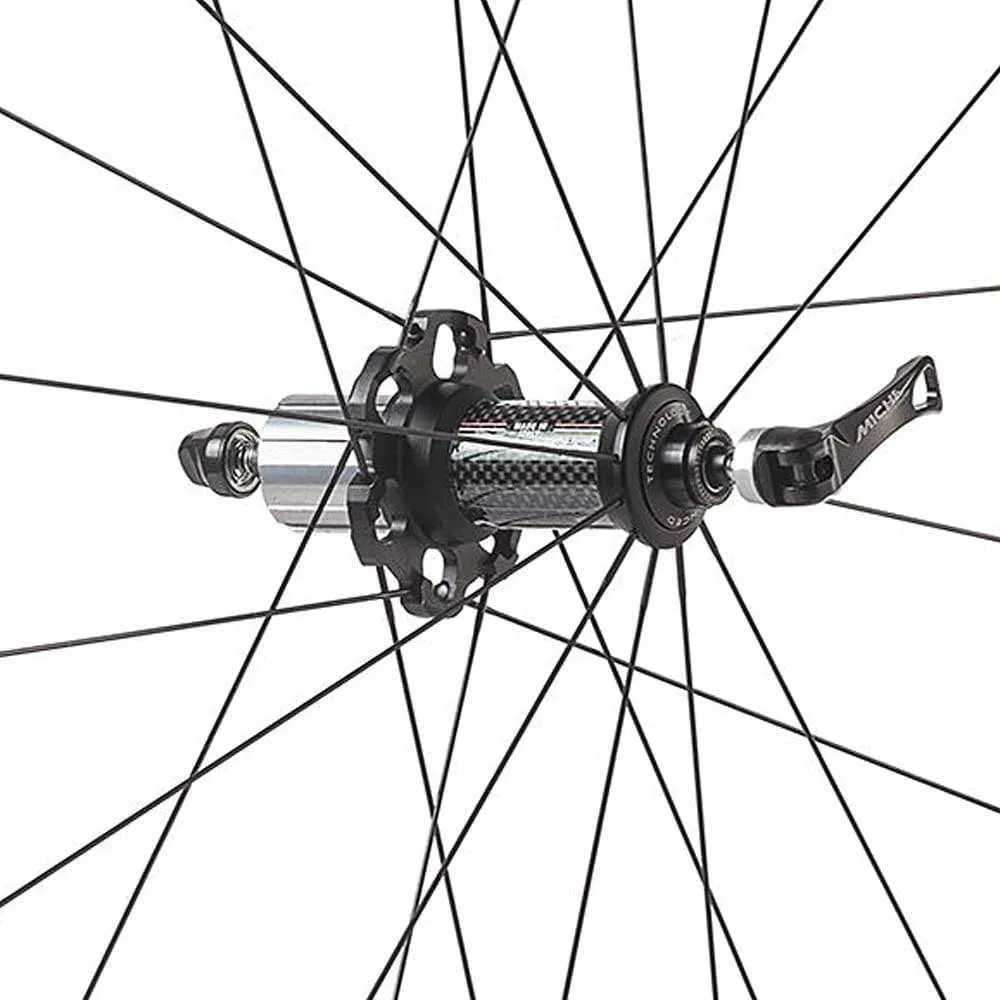 Miche Neon Landsvägshjulset, Black / grey, 9 x 100 / 10 x 120mm, Shimano/Sram HG