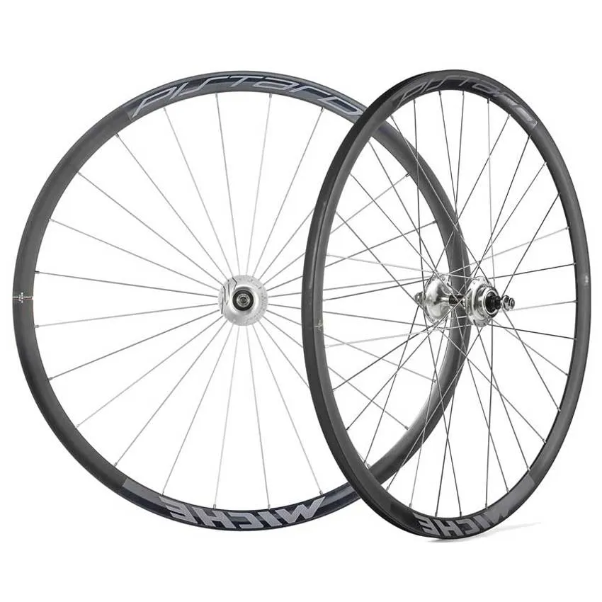 Miche Pistard Pista-pista Tubular Hjulpar För Cykel, Silver, 9 x 100/10 x 120mm Miche Pistard Pista-pista Tubular Hjulpar För Cykel, Silver, 9 x 100/10 x 120mm