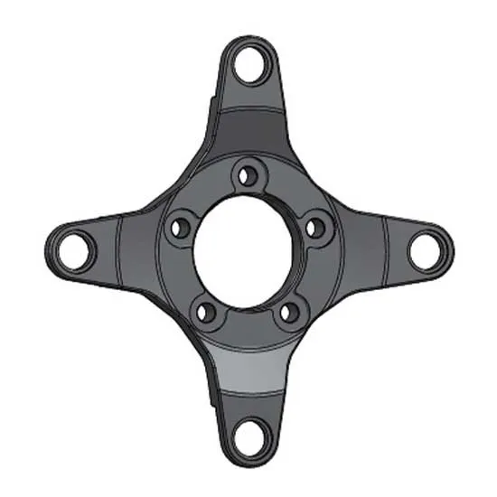 Miche Polini 1s Hybrid Spindel, Black, 104mm