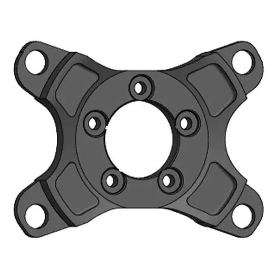 Miche Polini 2s Strada Spindel, Black, 110mm