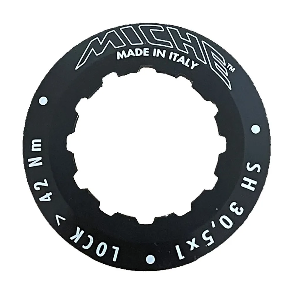 Miche Primato Shimano 11t Kassett Låsring, Black, One Size