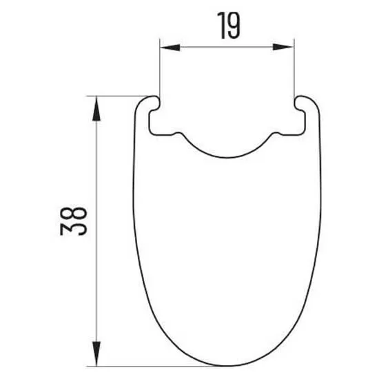 Miche Re.act 28´´ 700c Cl Disc Tubeless Landsvägshjulset, Black, 12 x 100 / 12 x 142mm, Sram XDR