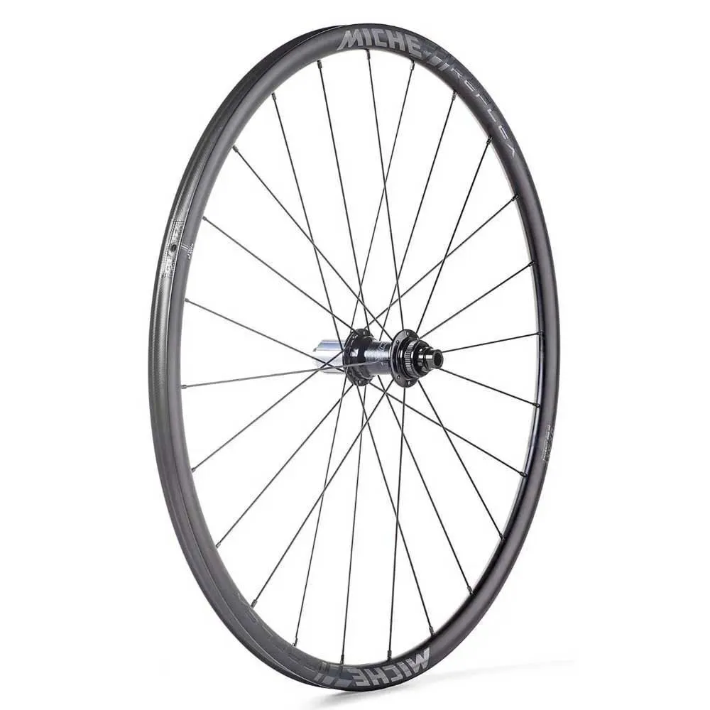 Miche Reflex Dx 700 Tubeless Landsvägshjulset, Black, 12 x 100 / 12 x 142mm, Shimano/Sram HG Miche Reflex Dx 700 Tubeless Landsvägshjulset, Black, 12 x 100 / 12 x 142mm, Shimano/Sram HG