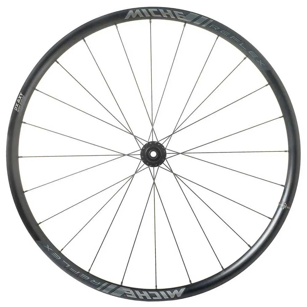 Miche Reflex Dx 700 Tubeless Landsvägshjulset, Black, 12 x 100 / 12 x 142mm, Shimano/Sram HG Miche Reflex Dx 700 Tubeless Landsvägshjulset, Black, 12 x 100 / 12 x 142mm, Shimano/Sram HG