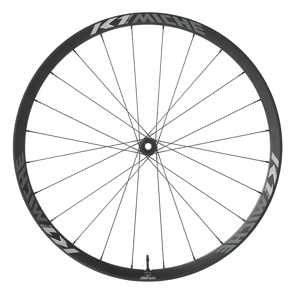 Miche Revox Xl Dx Disc Tubeless Landsvägshjulset, Black, 12 x 100/12 x 142mm, Shimano/Sram HG