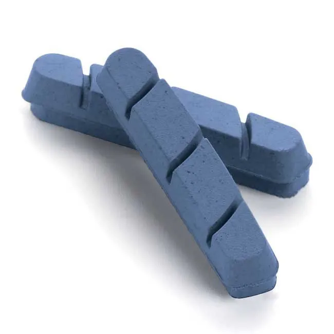 Miche Shimano Carbon Fälgbromsbelägg 4 Enheter, Blue, One Size