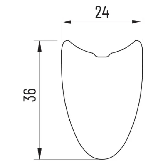 Miche Supertype 336t Dx Cl Disc Tubular Landsvägshjulset