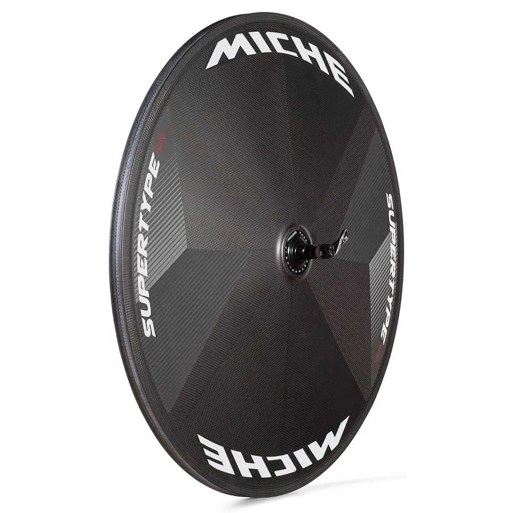 Miche Supertype Landsvägscykelns Bakhjul, Black, 10 x 130mm, Shimano/Sram HG