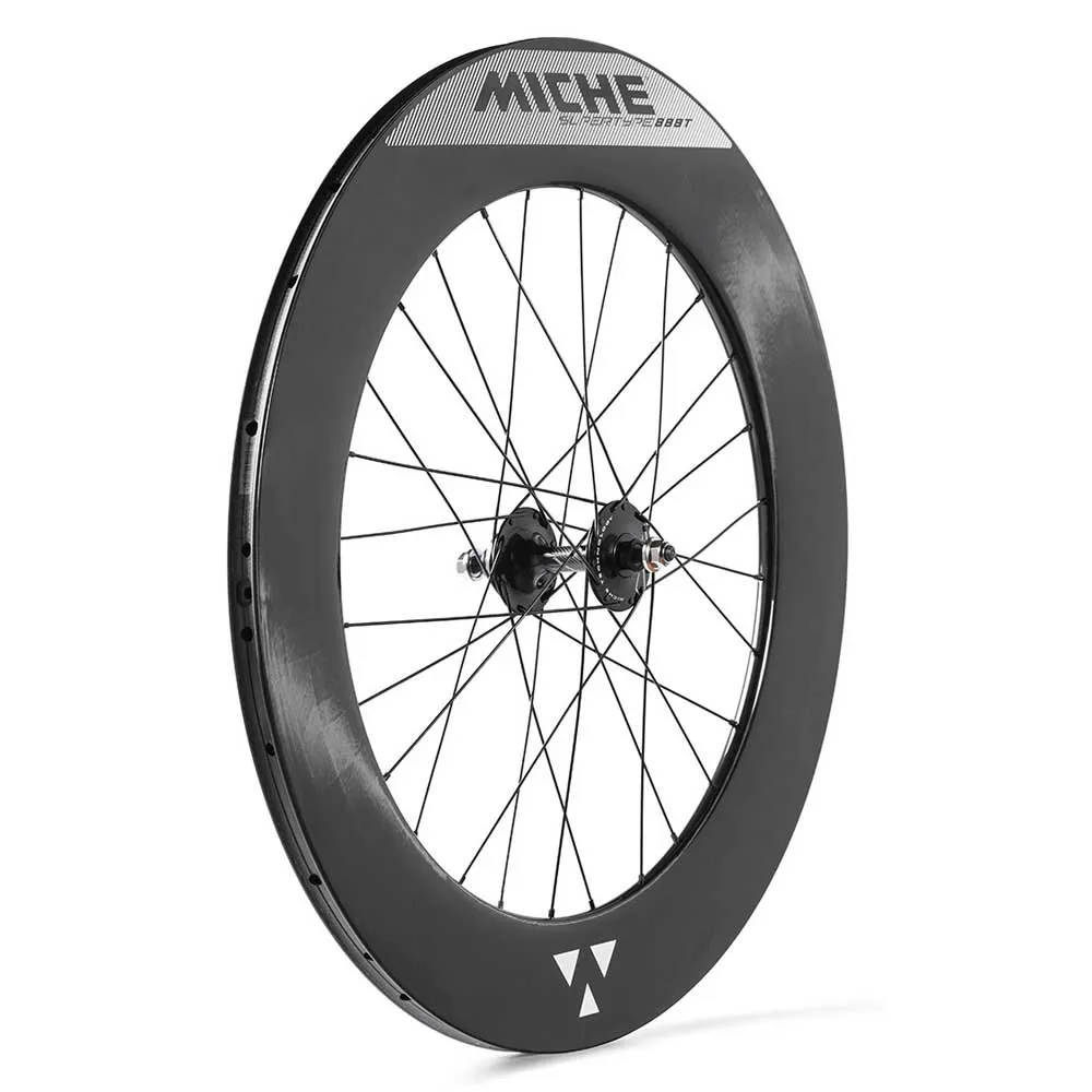 Miche Supertype Pista 888t 28´´ Disc Landsvägshjulset, Black, 9 x 100 / 10 x 120mm, Shimano/Sram HG Miche Supertype Pista 888t 28´´ Disc Landsvägshjulset, Black, 9 x 100 / 10 x 120mm, Shimano/Sram HG