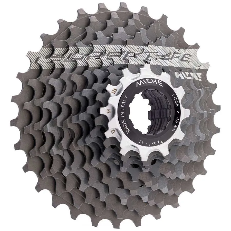 Miche Supertype Shimano Kassett, Steel, 12s, 11-30t