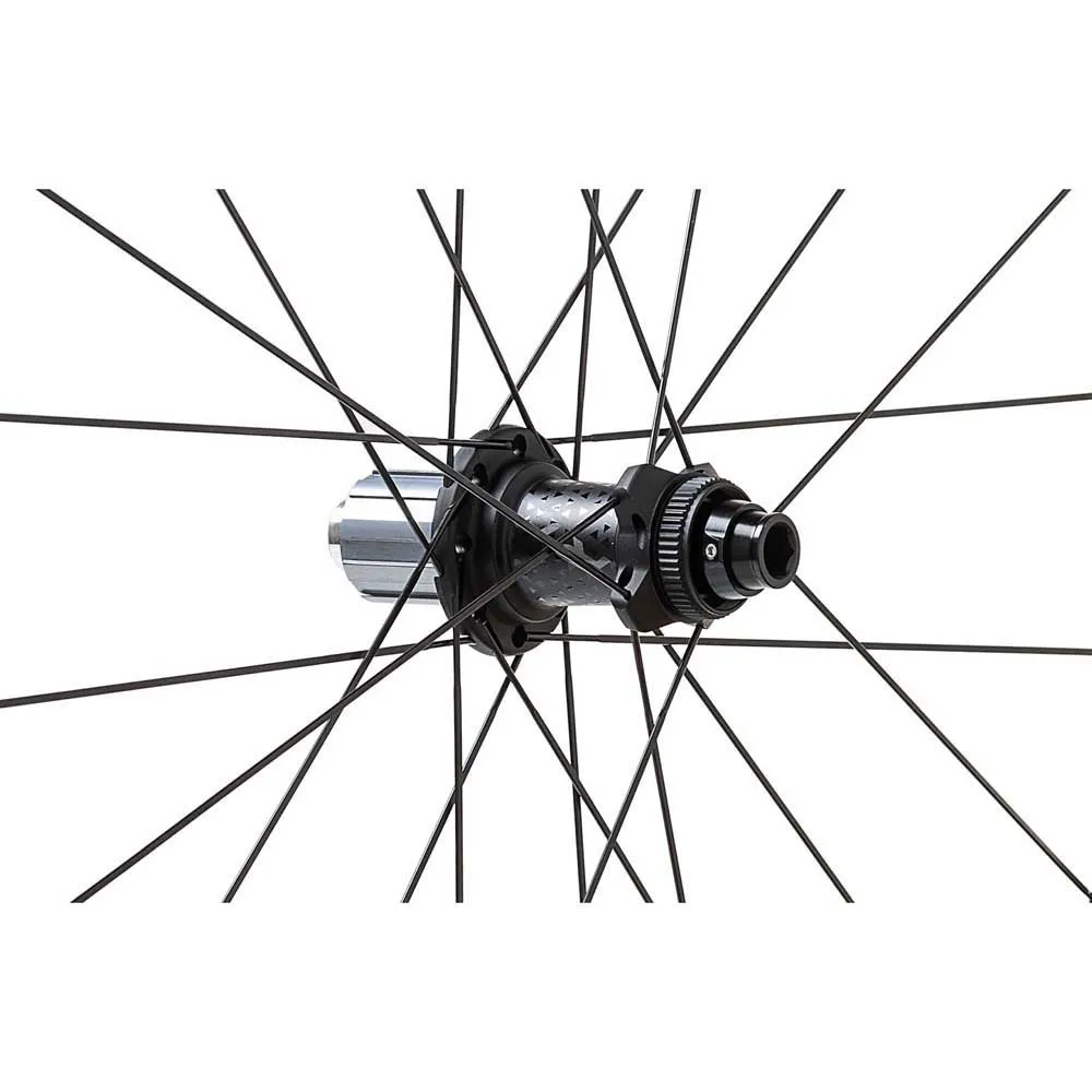 Miche Swr Evo 40 Mm Cl Disc Tubeless Landsvägshjulset, Black, 12 x 100/12 x 142mm, Sram XDR