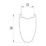 Miche Swr Evo 50 Mm Cl Disc Landsvägshjulset