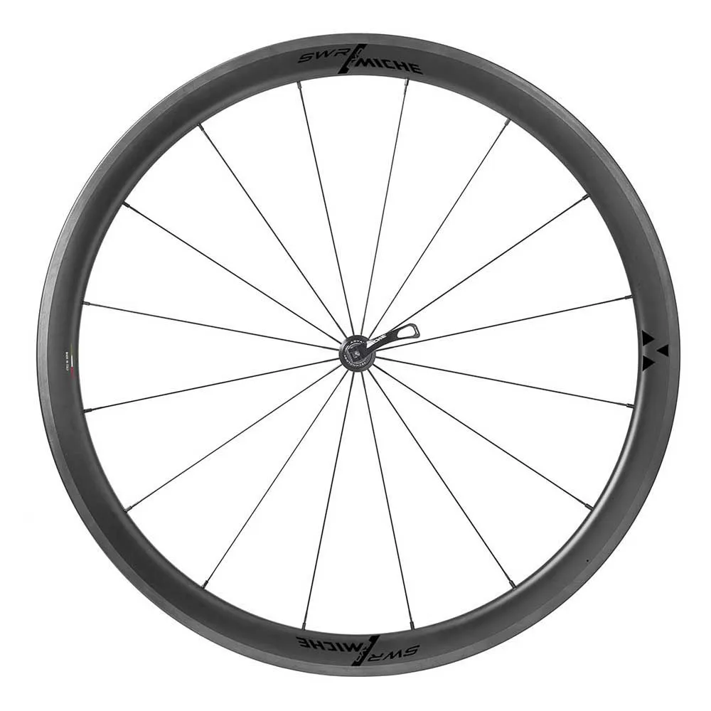 Miche Swr Rim 38 Tubeless Landsvägshjulset, Black, 9 x 100/10 x 130mm, Shimano/Sram HG Miche Swr Rim 38 Tubeless Landsvägshjulset, Black, 9 x 100/10 x 130mm, Shimano/Sram HG