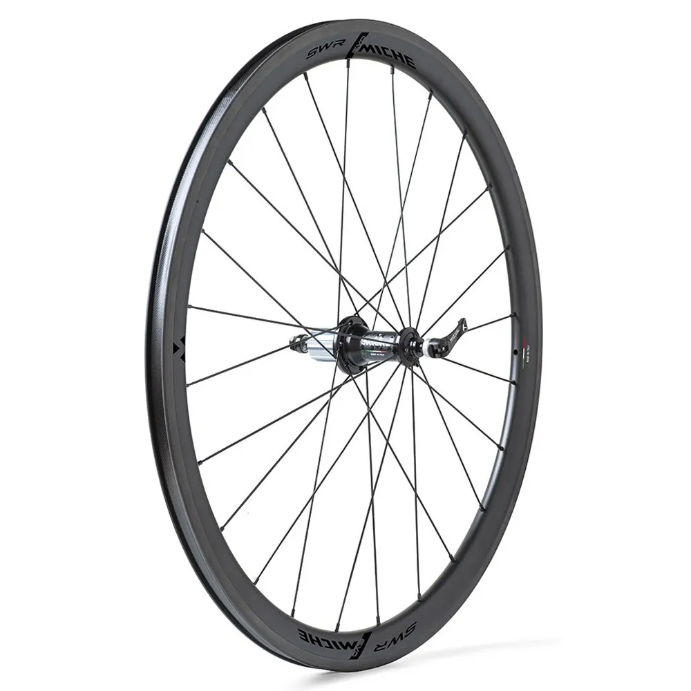 Miche Swr Rim Landsvägshjulset, Black, 9 x 100/10 x 130mm, Shimano/Sram HG