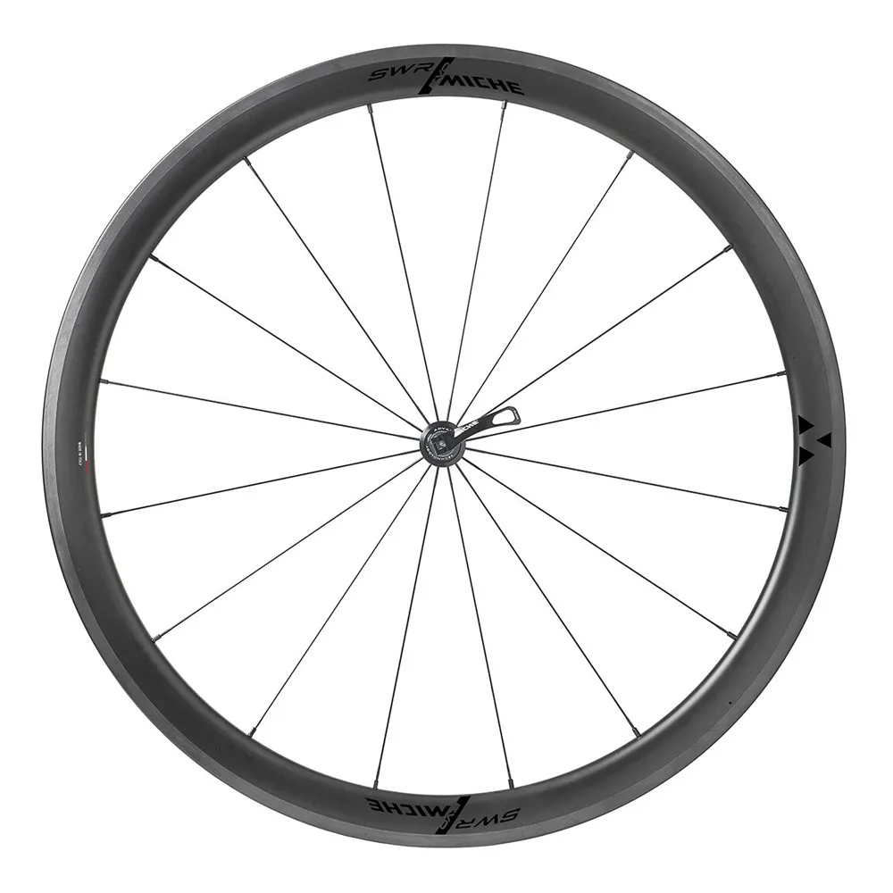 Miche Swr Rim Landsvägshjulset, Black, 9 x 100/10 x 130mm, Shimano/Sram HG