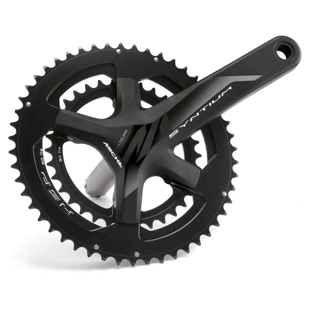 Miche Synthium Vevparti, Black, 172.5mm, 50-34t