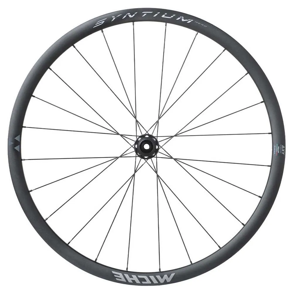 Miche Syntium Aero 28´´ 700c Cl Disc Tubeless Landsvägshjulset Miche Syntium Aero 28´´ 700c Cl Disc Tubeless Landsvägshjulset
