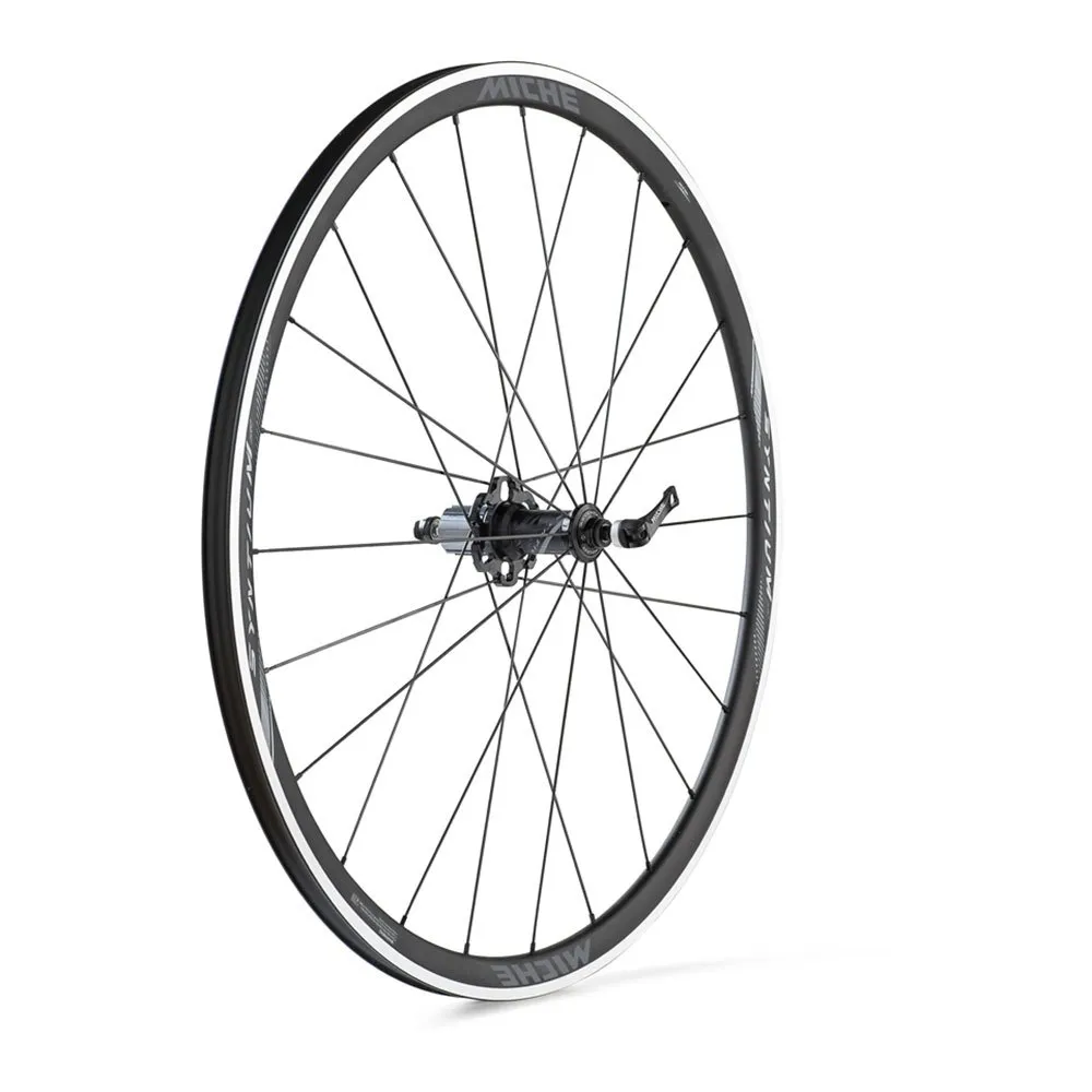 Miche Syntium Pro Landsvägshjulset, Black, 9 x 100 / 10 x 130mm, Shimano/Sram HG Miche Syntium Pro Landsvägshjulset, Black, 9 x 100 / 10 x 130mm, Shimano/Sram HG
