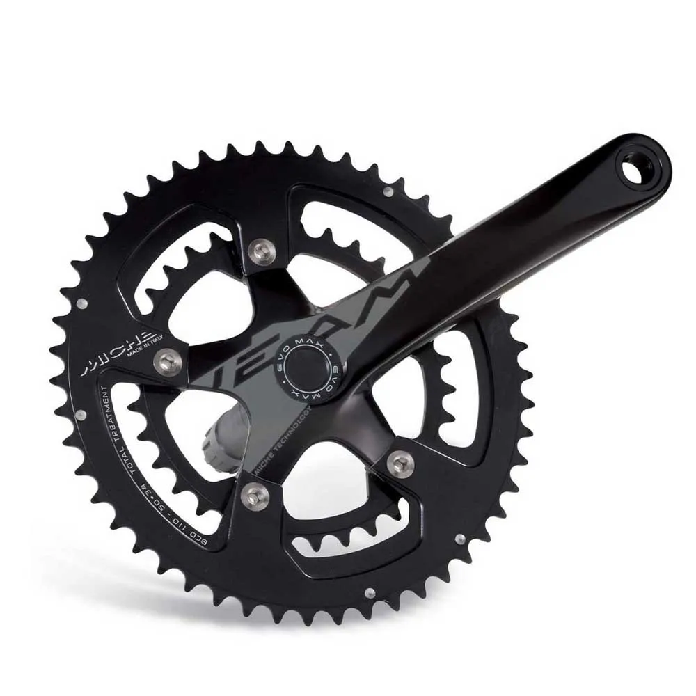 Miche Team Evo Max 11s Vevparti, Black, 170mm, 50-34t Miche Team Evo Max 11s Vevparti, Black, 170mm, 50-34t