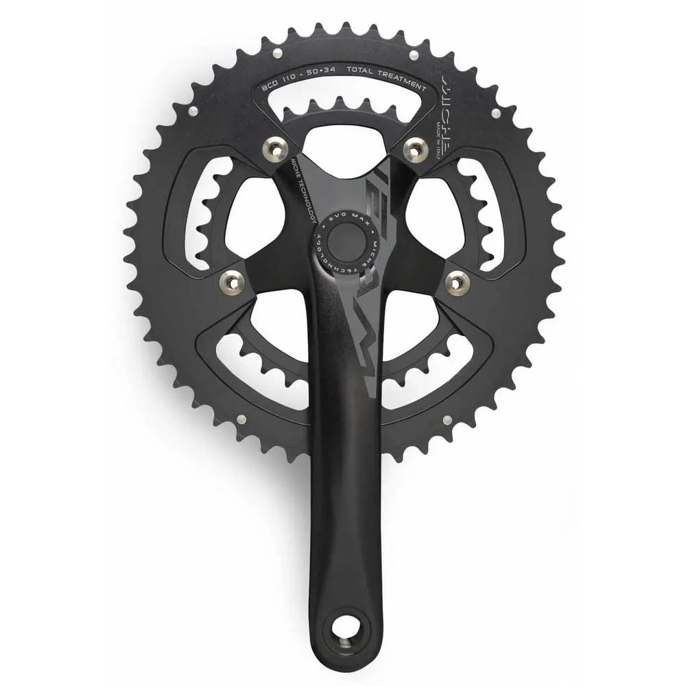 Miche Team Evo Max 11s Vevparti, Black, 170mm, 50-34t Miche Team Evo Max 11s Vevparti, Black, 170mm, 50-34t