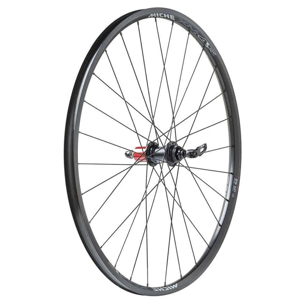 Miche Xm45 Axy 27.5´´ Cl Disc Qr Tubeless Mtb-hjulset, Black, 9 x 100 / 9 x 135mm, Shimano/Sram HG Miche Xm45 Axy 27.5´´ Cl Disc Qr Tubeless Mtb-hjulset, Black, 9 x 100 / 9 x 135mm, Shimano/Sram HG