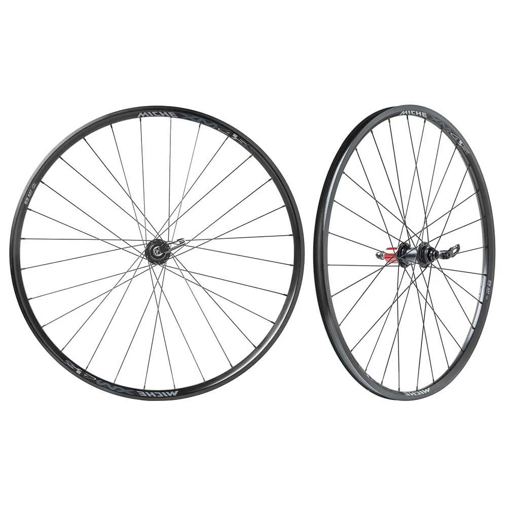 Miche Xm45 Axy 27.5´´ Cl Disc Qr Tubeless Mtb-hjulset, Black, 9 x 100 / 9 x 135mm, Shimano/Sram HG Miche Xm45 Axy 27.5´´ Cl Disc Qr Tubeless Mtb-hjulset, Black, 9 x 100 / 9 x 135mm, Shimano/Sram HG