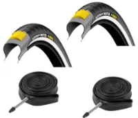Michelin 2 Däck + 2 Slangar Michelin Protek Max 700 x 28C Michelin 2 Däck + 2 Slangar Michelin Protek Max 700 x 28C