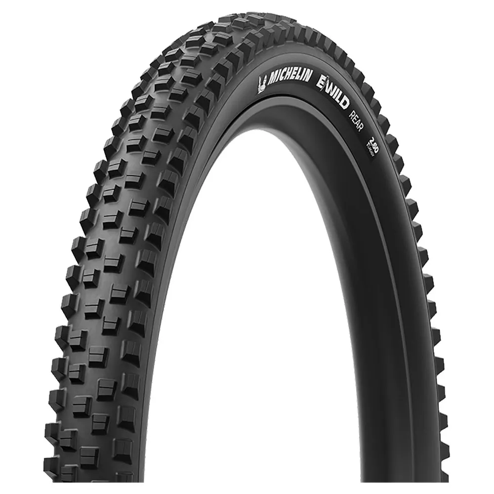 Michelin E-wild Rear 4x55 Tpi Dark Racing Line Tubeless 27.5´´ X 2.60 Mtb-däck, Black, 27.5" x 2.60 Michelin E-wild Rear 4x55 Tpi Dark Racing Line Tubeless 27.5´´ X 2.60 Mtb-däck, Black, 27.5" x 2.60