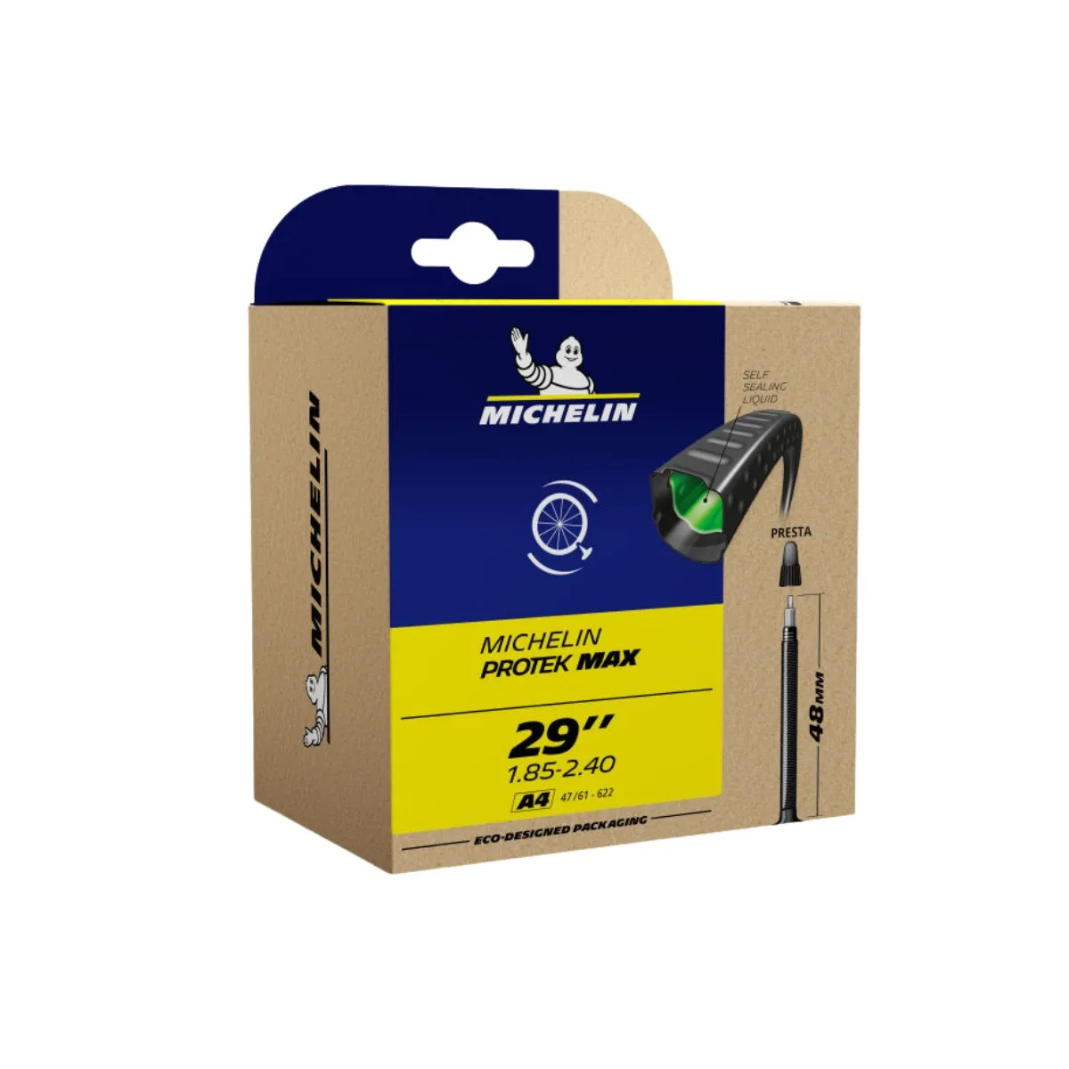 Michelin Protek Max FV40 Tube, 29 x 1.85-2.30 Michelin Protek Max FV40 Tube, 29 x 1.85-2.30