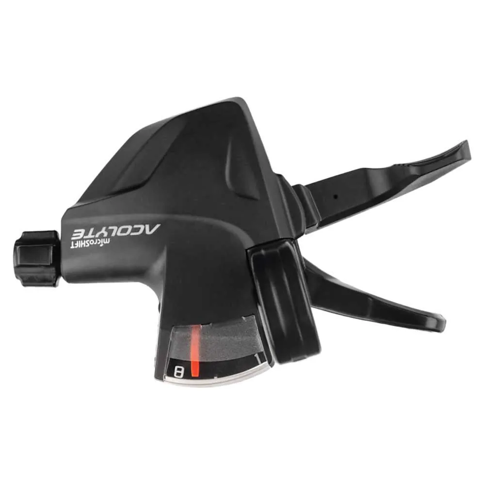 microSHIFT Acolyte Quick Trigger Pro Höger Växelväljare, Black, 8s