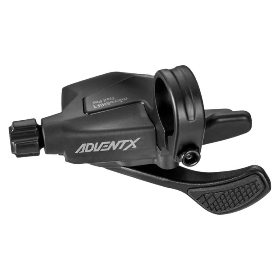 microSHIFT Advent X Trail Höger Växelväljare, Black, 10s