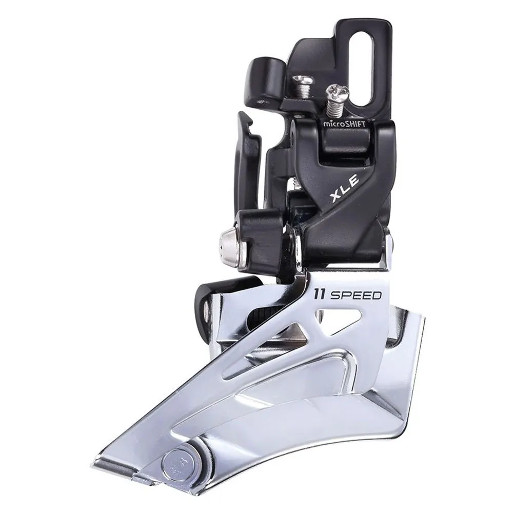 microSHIFT Framväxel, Black / silver, 2 x 11s
