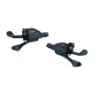 microSHIFT Marvo LT Växelreglageset, Black, 3 x 9s