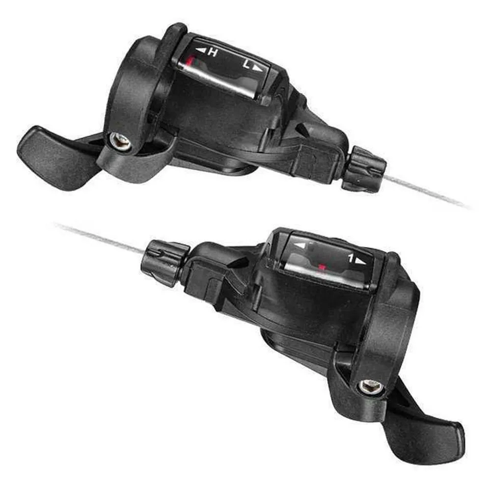 microSHIFT Mtb/ctb Index Push Växelreglage Set, Black, 3 x 6s microSHIFT Mtb/ctb Index Push Växelreglage Set, Black, 3 x 6s