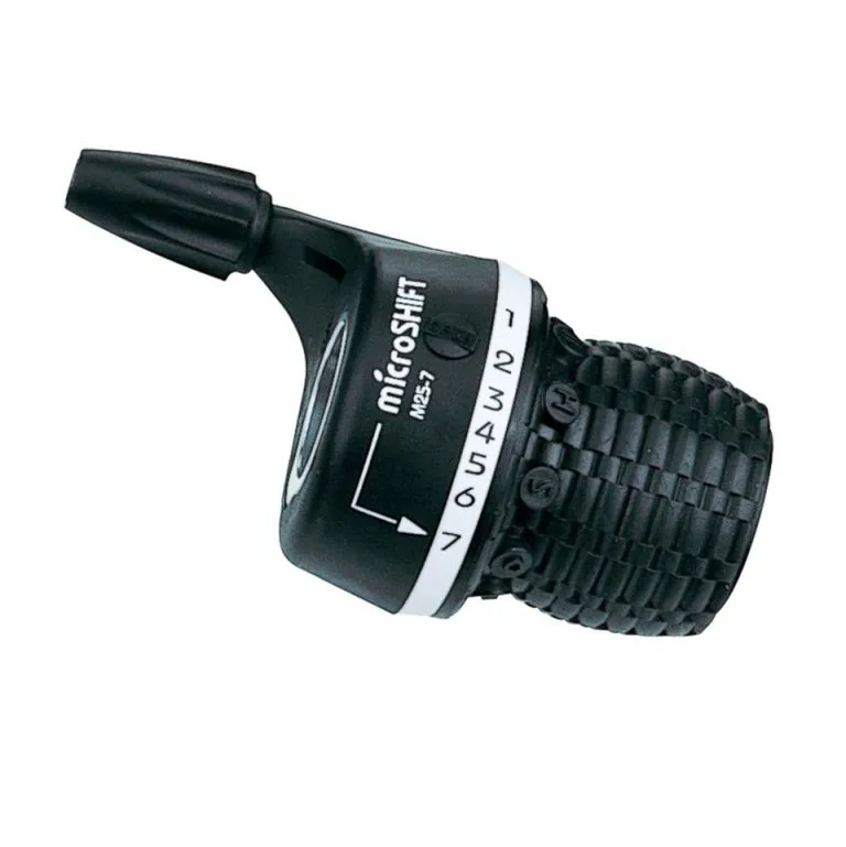 microSHIFT Twist Shifters 3x7-Speed, Svart microSHIFT Twist Shifters 3x7-Speed, Svart