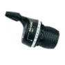 microSHIFT Twist Shifters 3x7-Speed, Svart