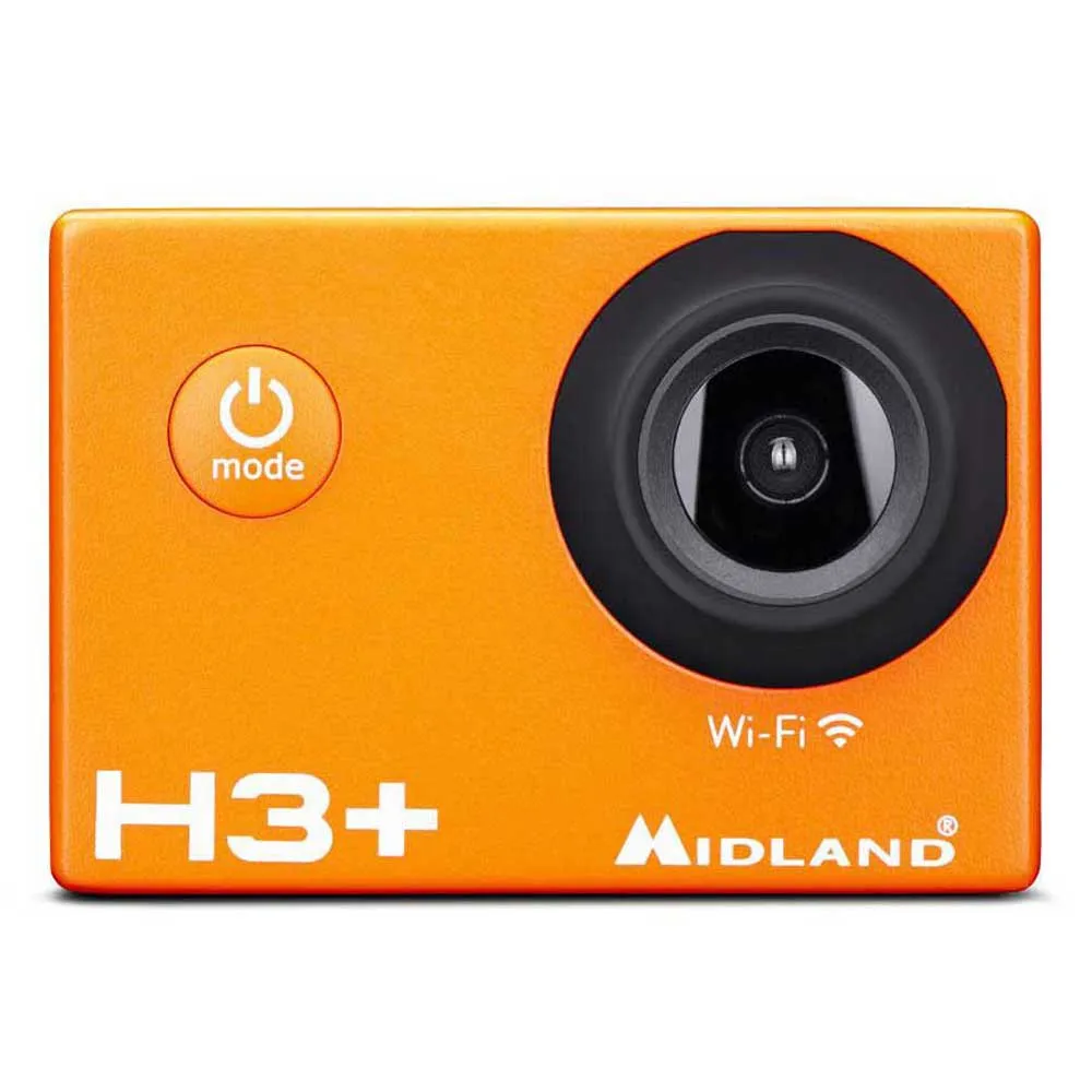 Midland H3+ Actionkamera, Orange, One Size Midland H3+ Actionkamera, Orange, One Size