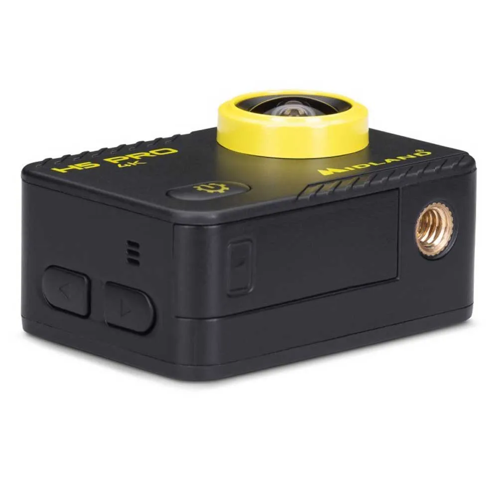 Midland H5 Pro 4k@30fps 5mp Actionkamera, Black, One Size