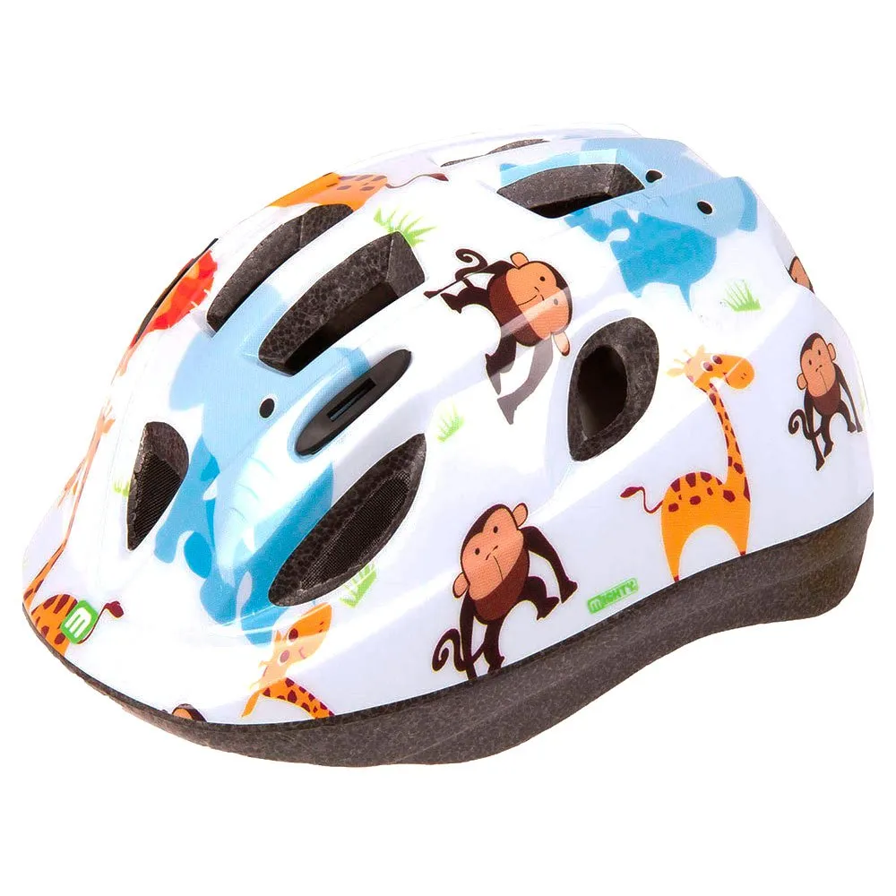 Mighty Zoo Juniorhjälm, White