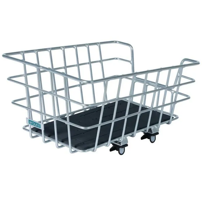 Mijnen Pieper Around College Wide Mesh Korg, Silver, One Size