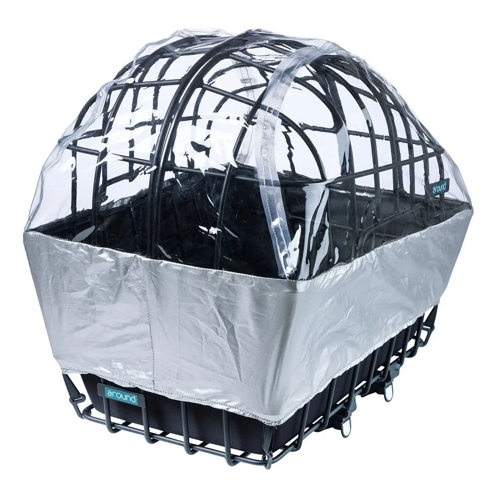 Mijnen Pieper Luna Xl Regnskydd, Black / clear, One Size