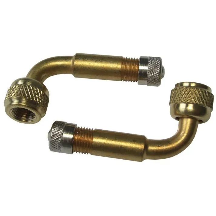 Mijnen Pieper Standard 46-90° Ventilförlängare 2 Enheter, Gold, One Size Mijnen Pieper Standard 46-90° Ventilförlängare 2 Enheter, Gold, One Size