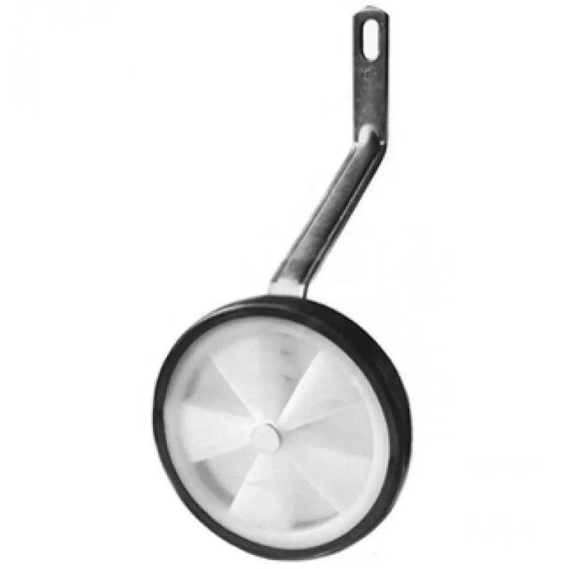 Mijnen Pieper Steinmann Stödhjul, Black / white, 12-16"