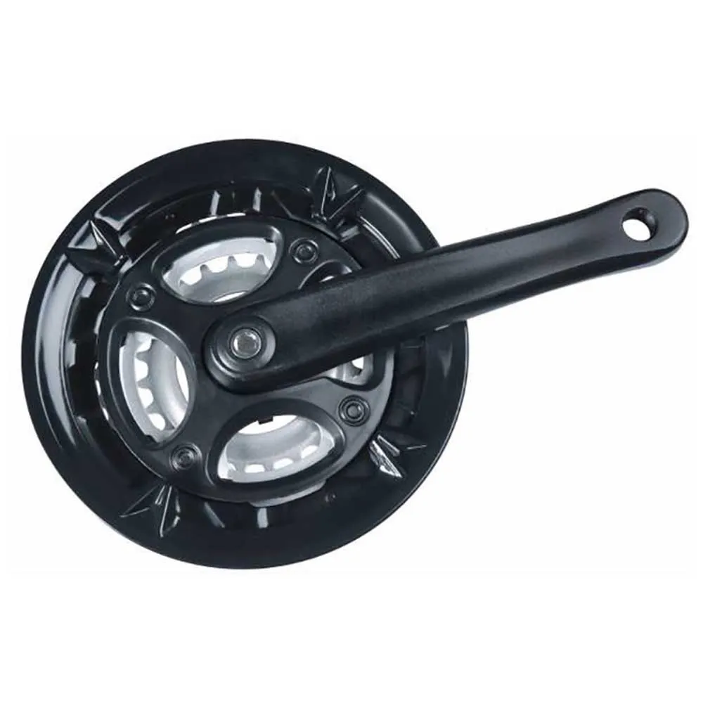 Mijnen Pieper Wing Vevparti, Black / silver, 170mm, 42/34-24t Mijnen Pieper Wing Vevparti, Black / silver, 170mm, 42/34-24t