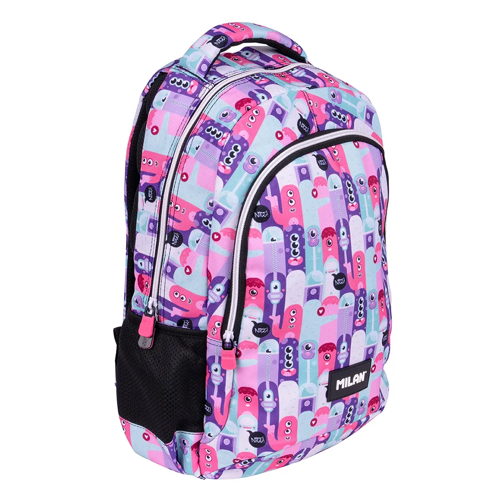 Milan 2 Ryggsäckar Med Dragkedja Aliens 2 Specialutgåva 21l, Multicolor