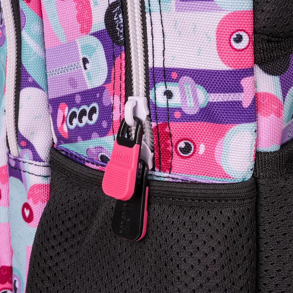 Milan 2 Ryggsäckar Med Dragkedja Aliens 2 Specialutgåva 21l, Multicolor