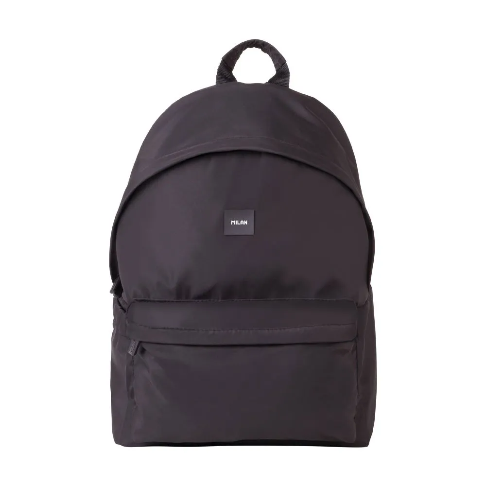 Milan 2-zip Urban Classic Shadow-serien Ryggsäck 22l, Black