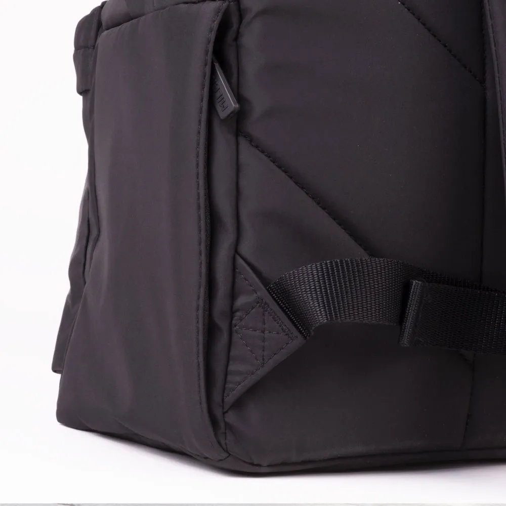 Milan 2-zip Urban Classic Shadow-serien Ryggsäck 22l, Black