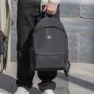 Milan 2-zip Urban Classic Shadow-serien Ryggsäck 22l, Black