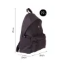 Milan 2-zip Urban Classic Shadow-serien Ryggsäck 22l, Black
